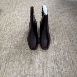 Bobbies Brown Leather Ankle Boot